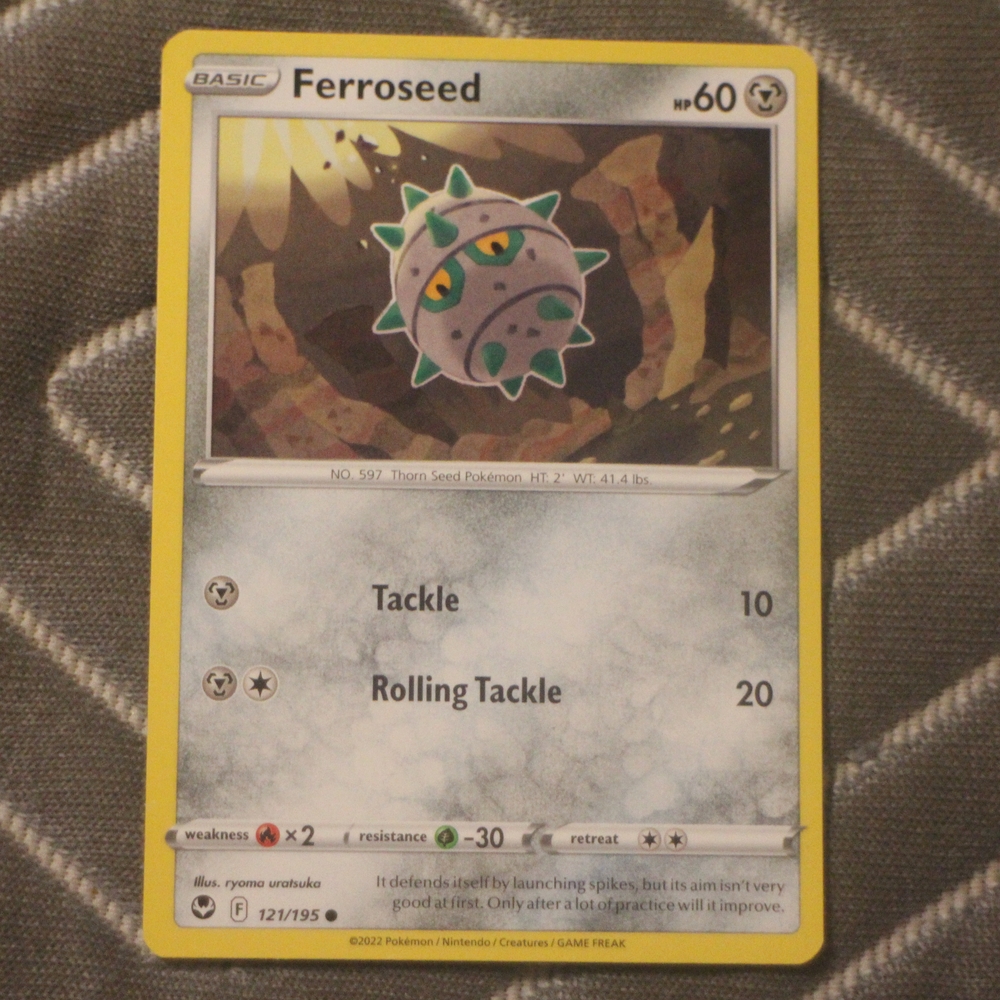 Pokemon Yellow and Gray Card Game
